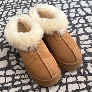 Platform Ugg slippers